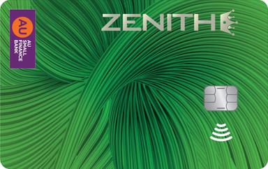 AU Zenith Credit Card secondary