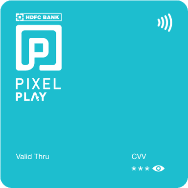 HDFC Bank Pixel Play Credit Card secondary