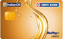 IndianOil HDFC Bank Credit Card secondary