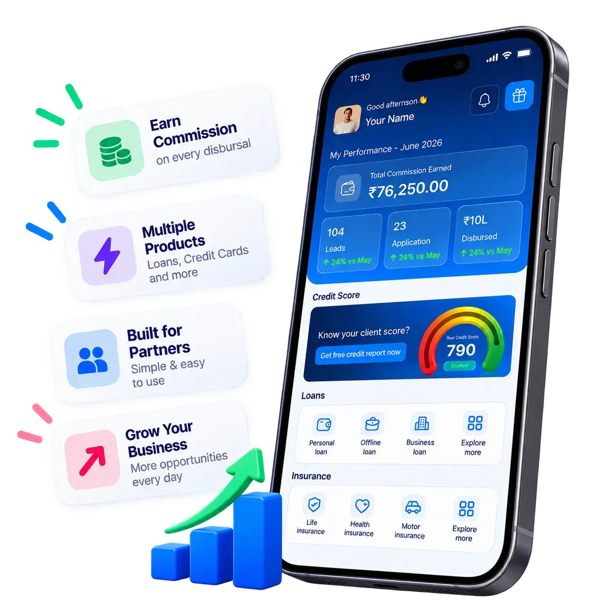 PaisaOne Partner Mobile App Interface