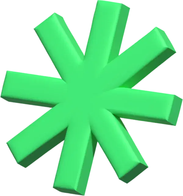 PaisaOne Partner Decorative 3D Star