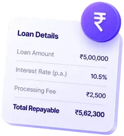 Transparent fee breakdown illustration