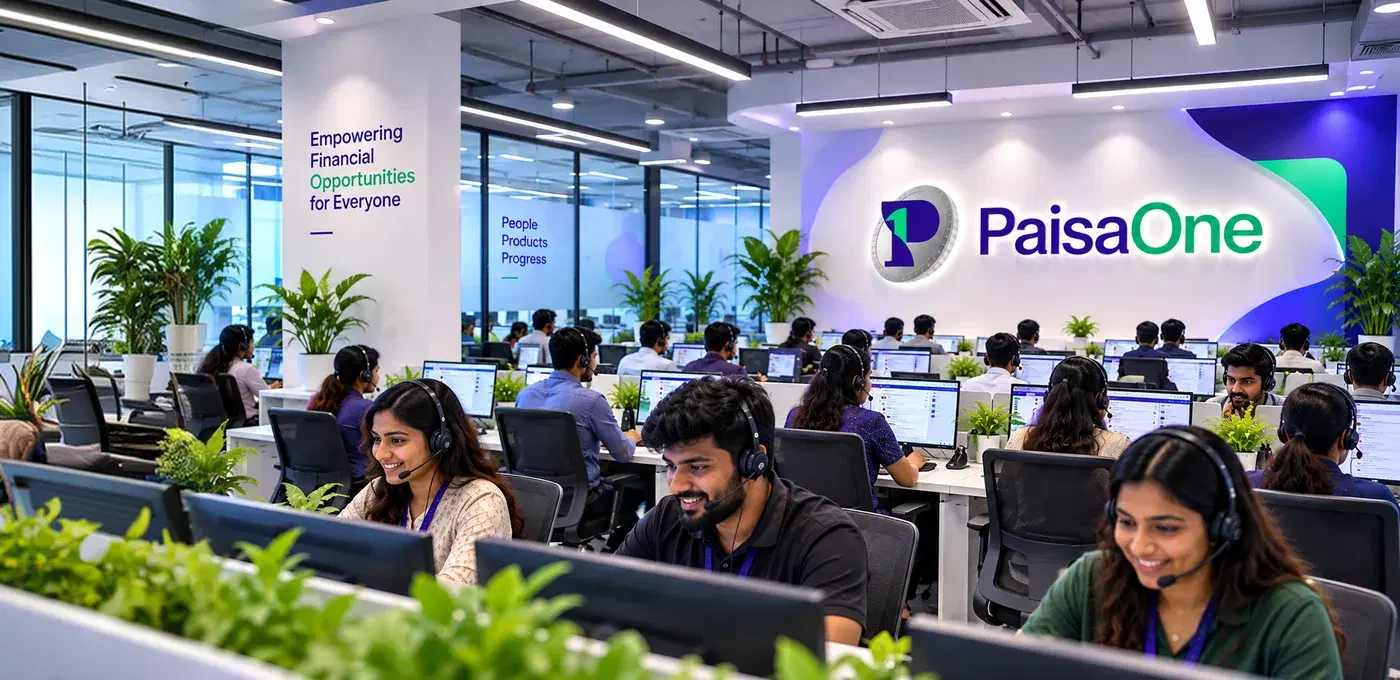 PaisaOne Financial Experts & Customer Support Team
