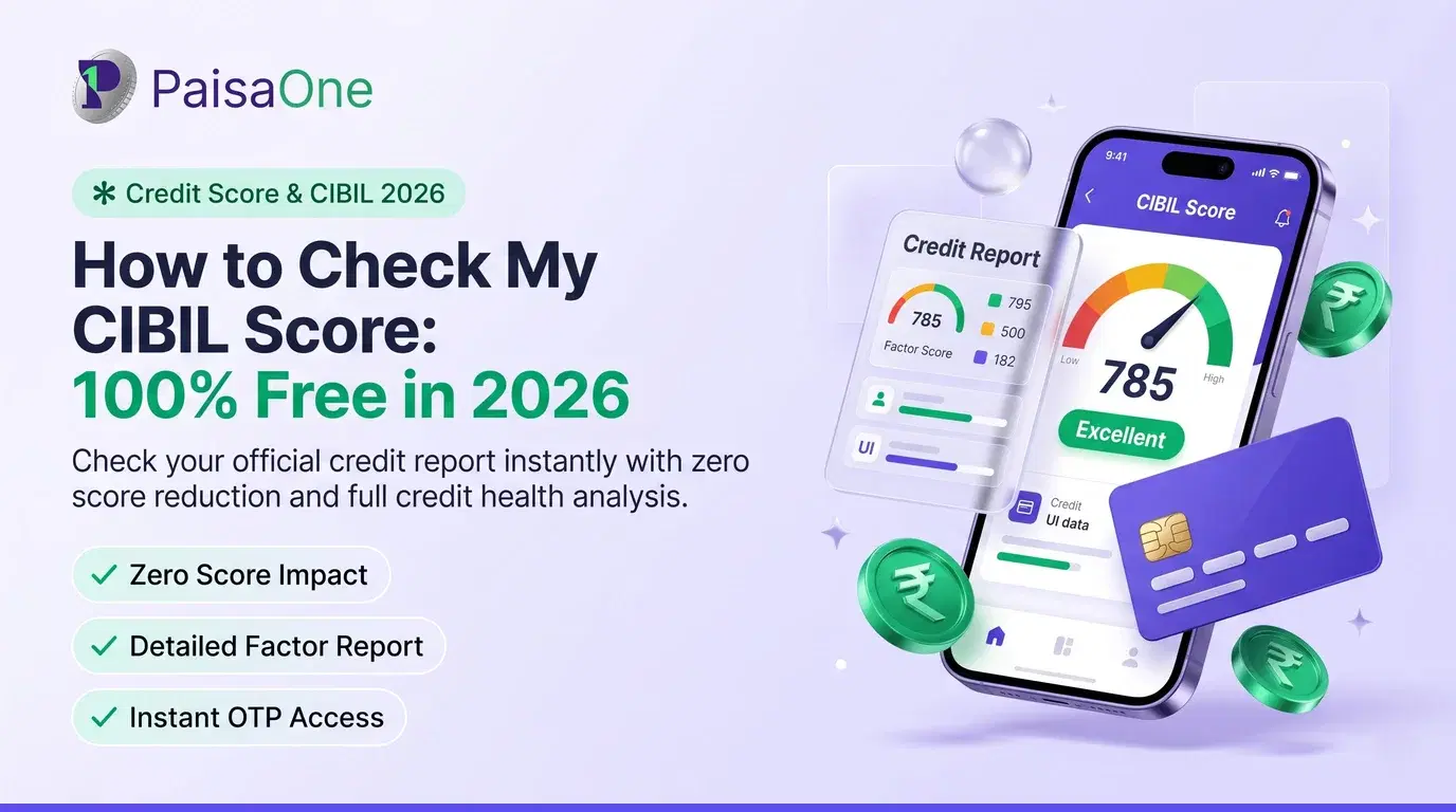 How to Check My CIBIL Score Free in 2026