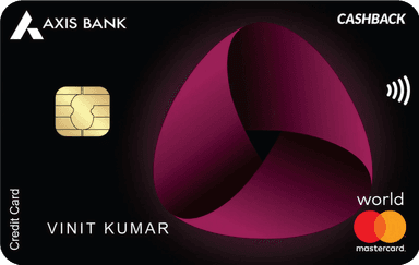 Axis Bank Cashback Credit Card secondary