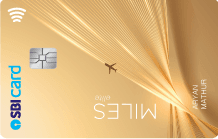 SBI Card Miles Elite secondary