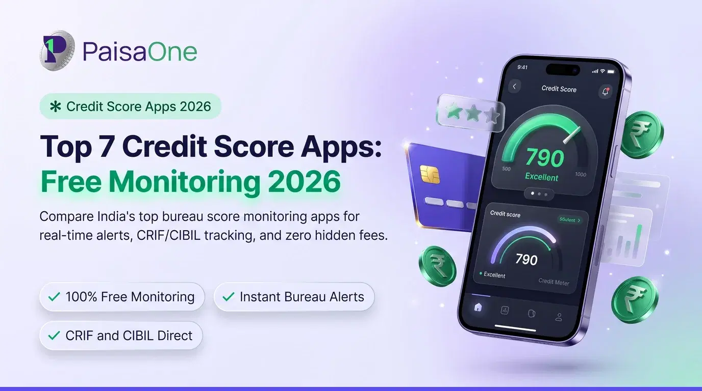 Best Credit Score Apps in India (2026): Which One Should You Use?