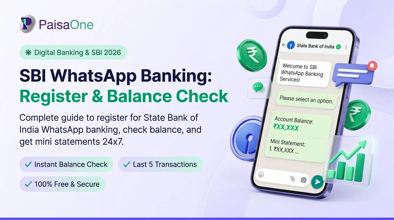 SBI WhatsApp Banking: Complete Guide to Register, and Check Balance