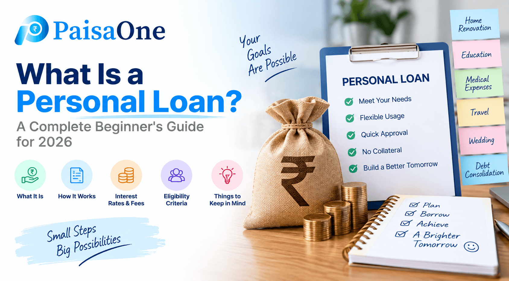 What Is a Personal Loan? A Complete Beginner's Guide for 2026