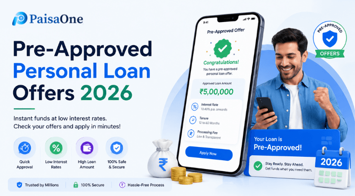 Pre-Approved Personal Loan Offers 2026: Check All Lenders in One Place