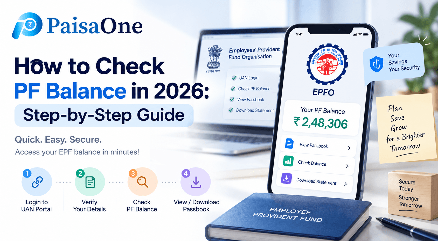 How to Check PF Balance in 2026: Step-by-Step Guide