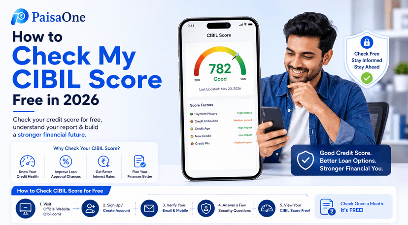 How to Check My CIBIL Score Free in 2026