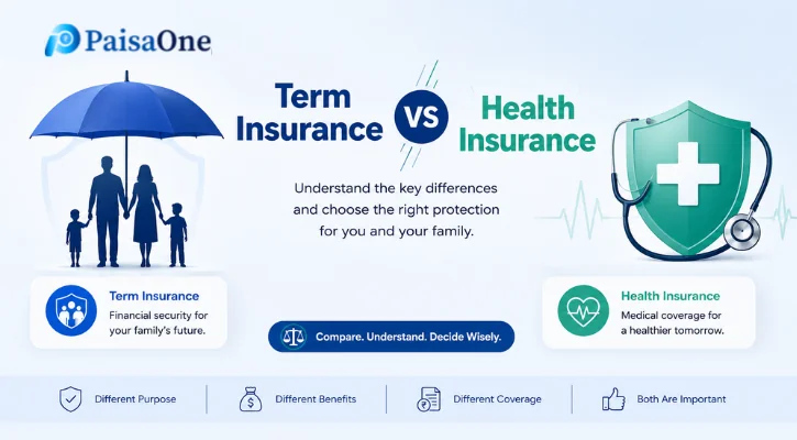 Term Insurance vs Health Insurance: Why You Need BOTH (2026)